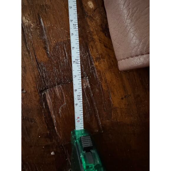 Avec Les Filles for Anthropologie Fringe Faux Leather Shacket XS - Picture 10 of 14